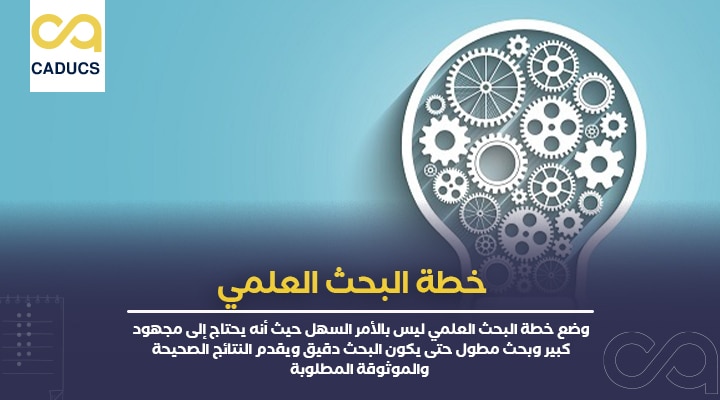 خطة البحث العلمي