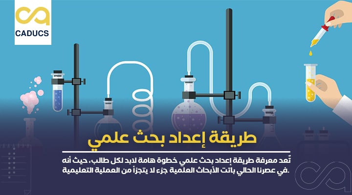 طريقة إعداد بحث علمي